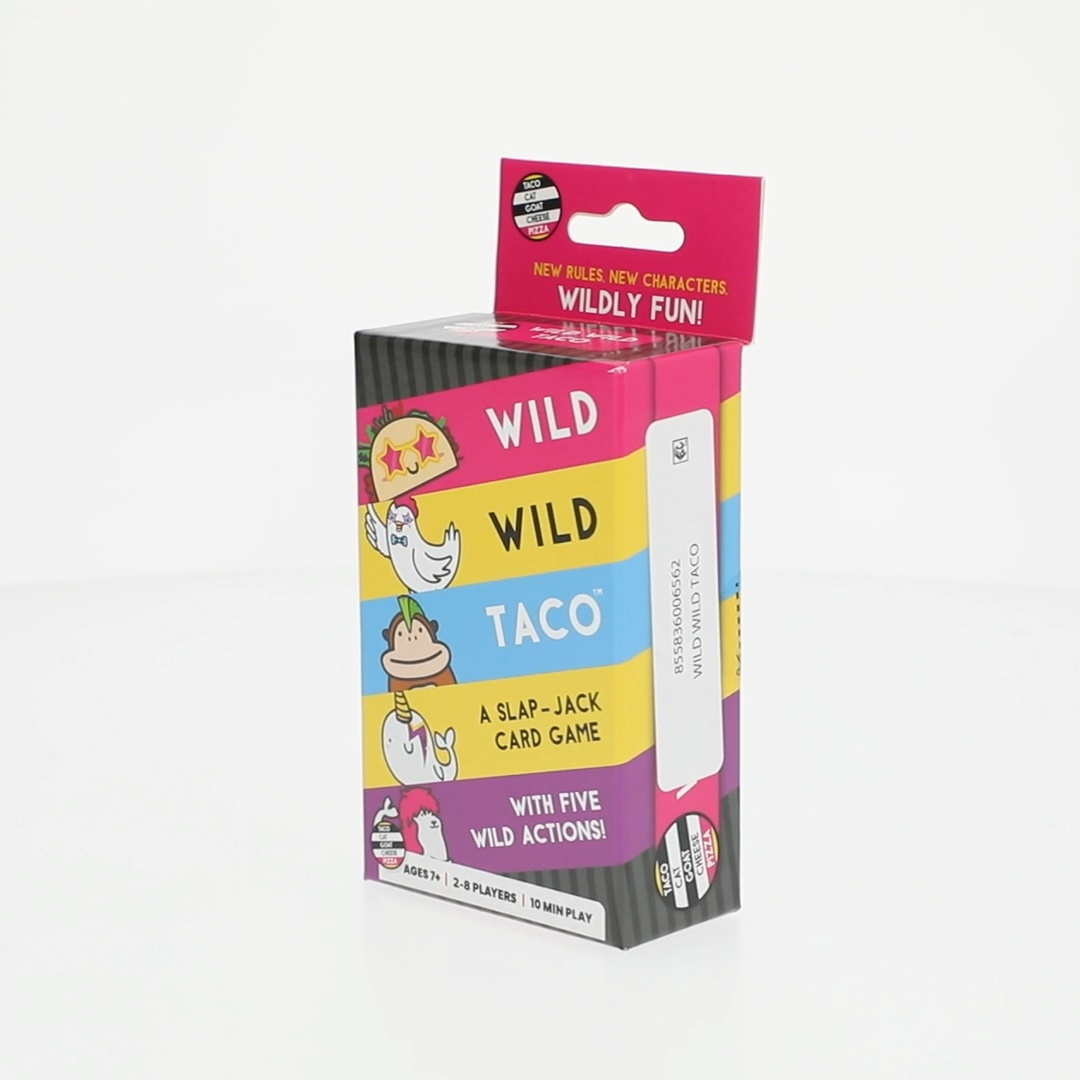 Dolphin Hat Games, Card Game, Wild Wild Taco, Family Party Fun