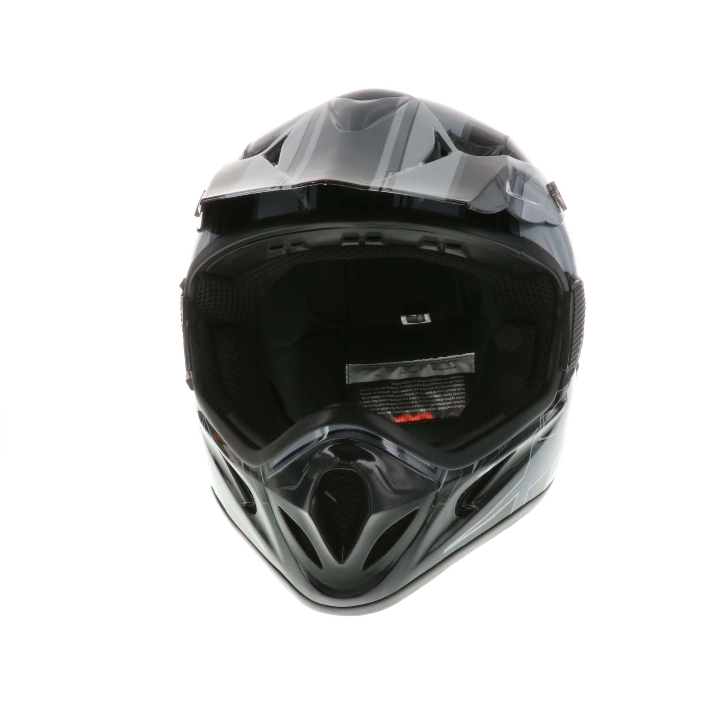 Casco integral para motocicleta WAYSCRAL Road Vision talla XL con visera  gris - Norauto