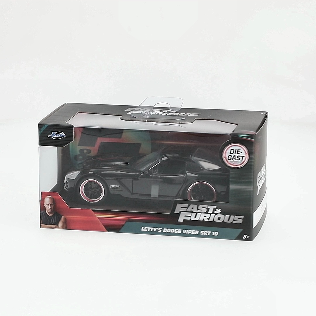 Jada Toys Fast & Furious – Mystery Blind Pack – 1 Voiture Métal 4cm Sur 12 – Collection Dès 3 Ans