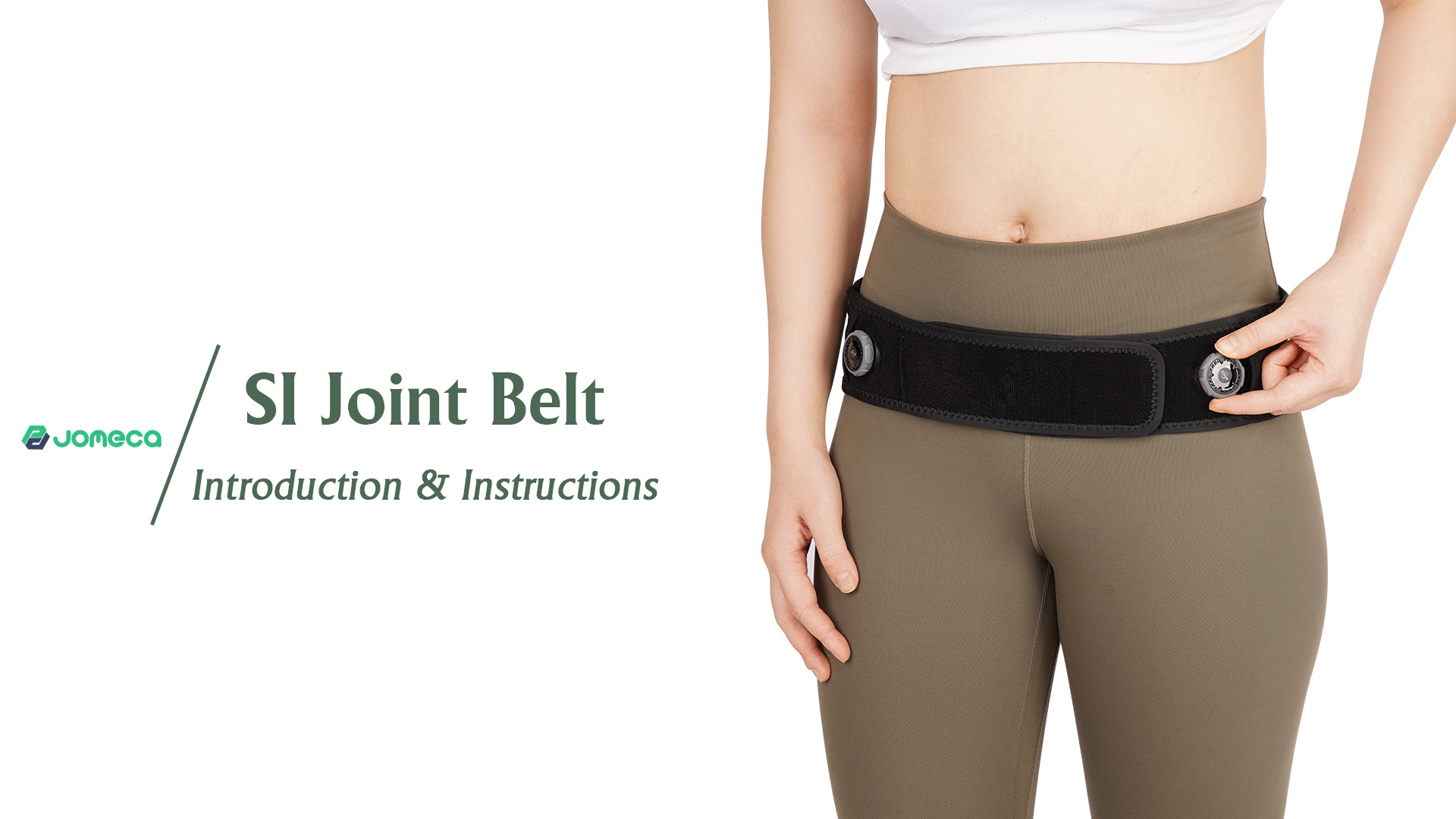 thumbnail video image 2 of Knob Adjustable SI Joint Belt for Women & Men – Pelvic & Hip Support Brace for Lower Back, Sciatica, Pregnancy, Postpartum & SPD Relief - S, 2 of 7