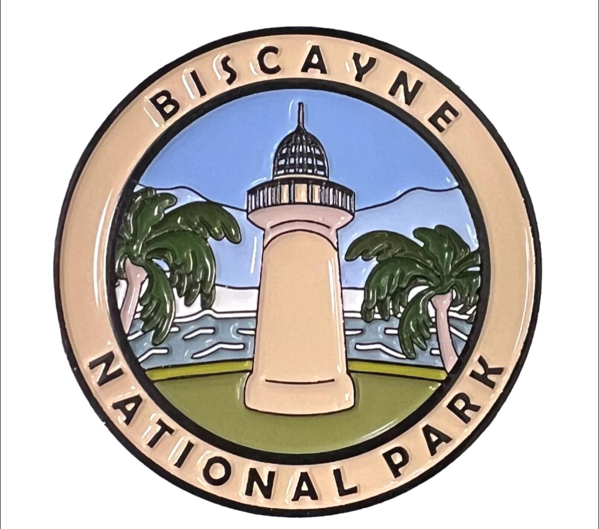 thumbnail video image 2 of Biscayne National Park Collectible Magnet - Enamel Finish, 52mm, 2 of 8