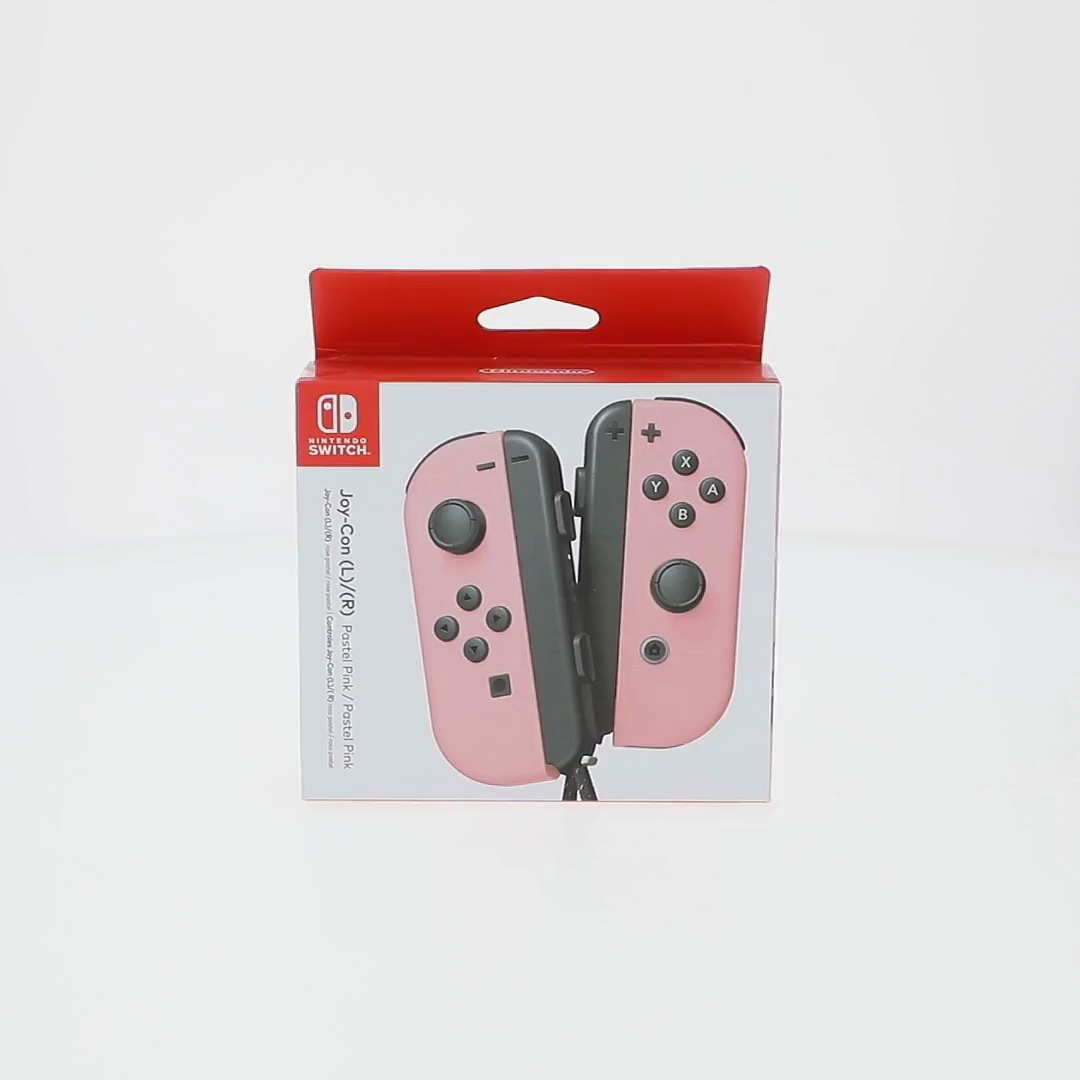Nintendo Joy-Con (L/R) for Nintendo Switch, Pastel Pink - Walmart.com