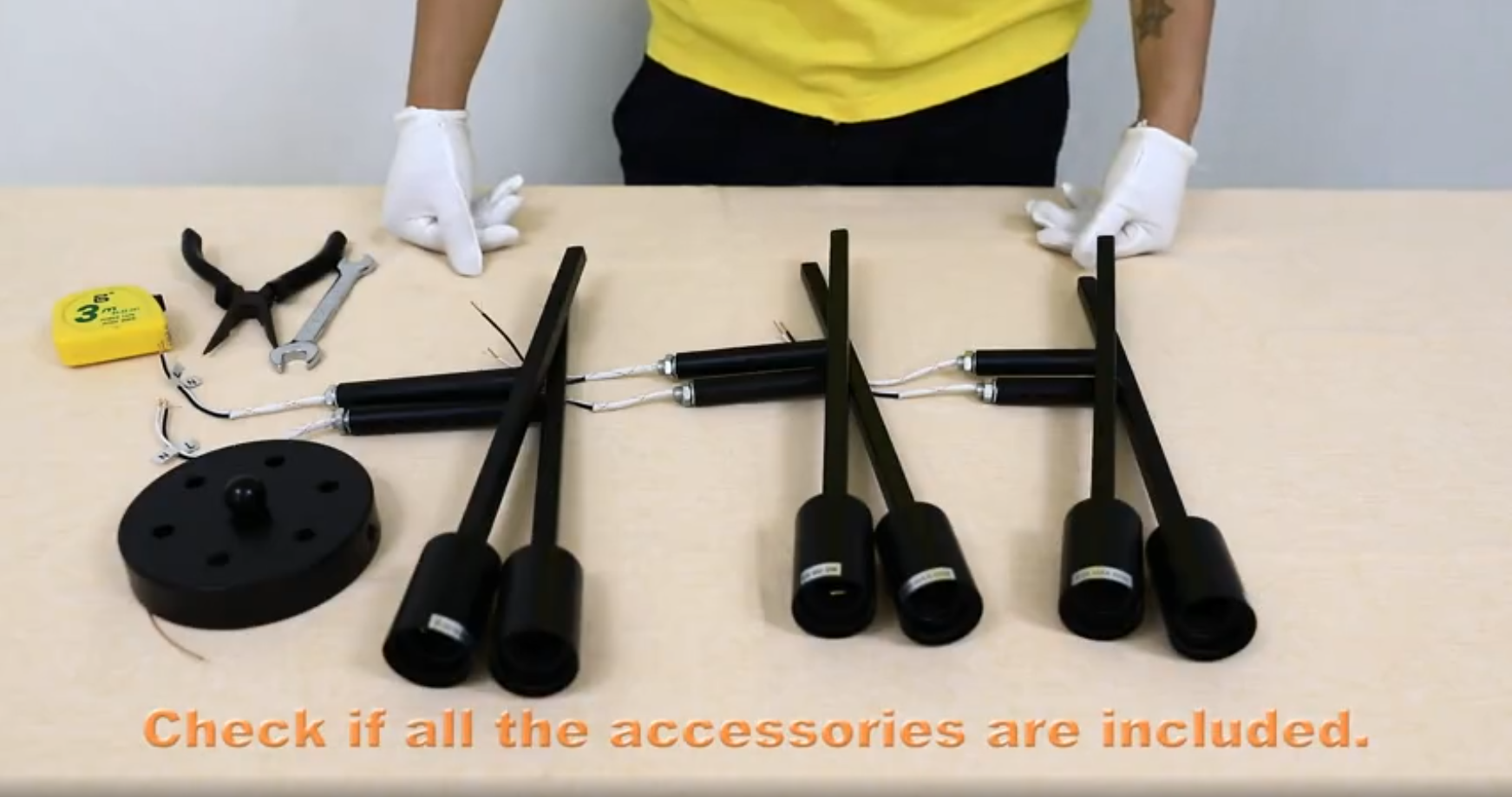 thumbnail video image 2 of DONGPAI Modern Sputnik Chandelier Ceiling Light Fixtures, 4-Lights Industrial Dining Room Light Fixture Semi Flush Mount Ceiling Light for Kitchen Bathroom Living Room Bedroom Hallway, 2 of 9