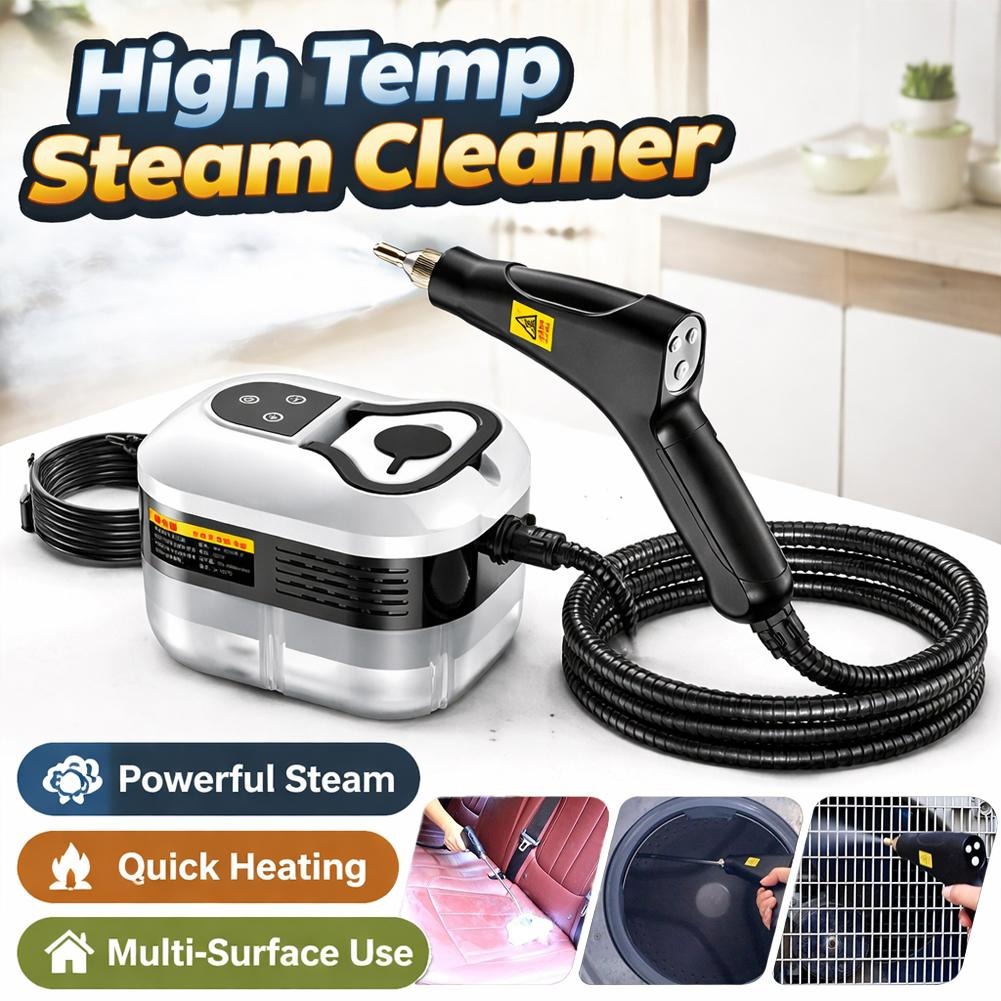 2500W Handheld Steam Cleaner, Portable High-Temperature Pressure ...