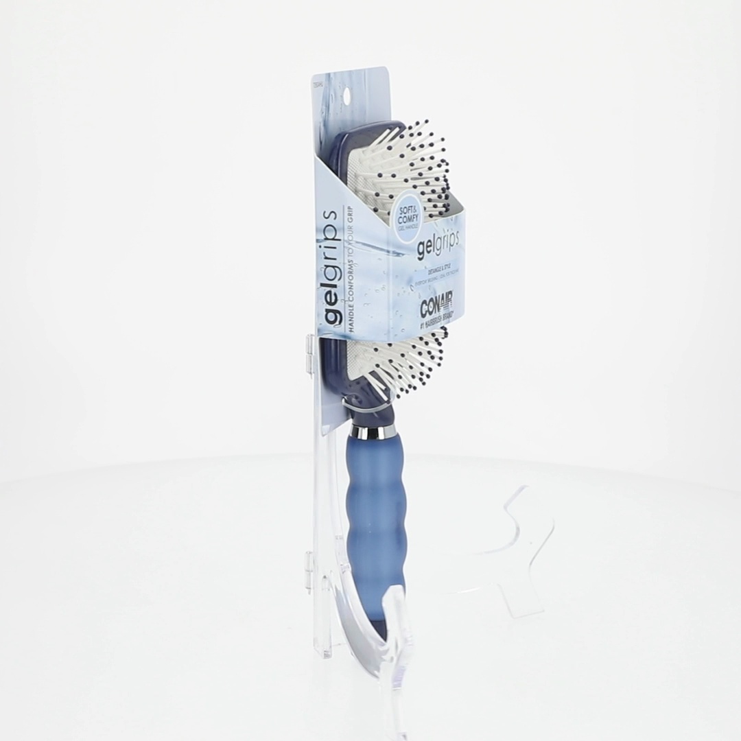CONAIR バスクリーナー 本体 15フィートコード 3 pack) Conair Smooth & Effortless Ultra Paddle Hairbrush with