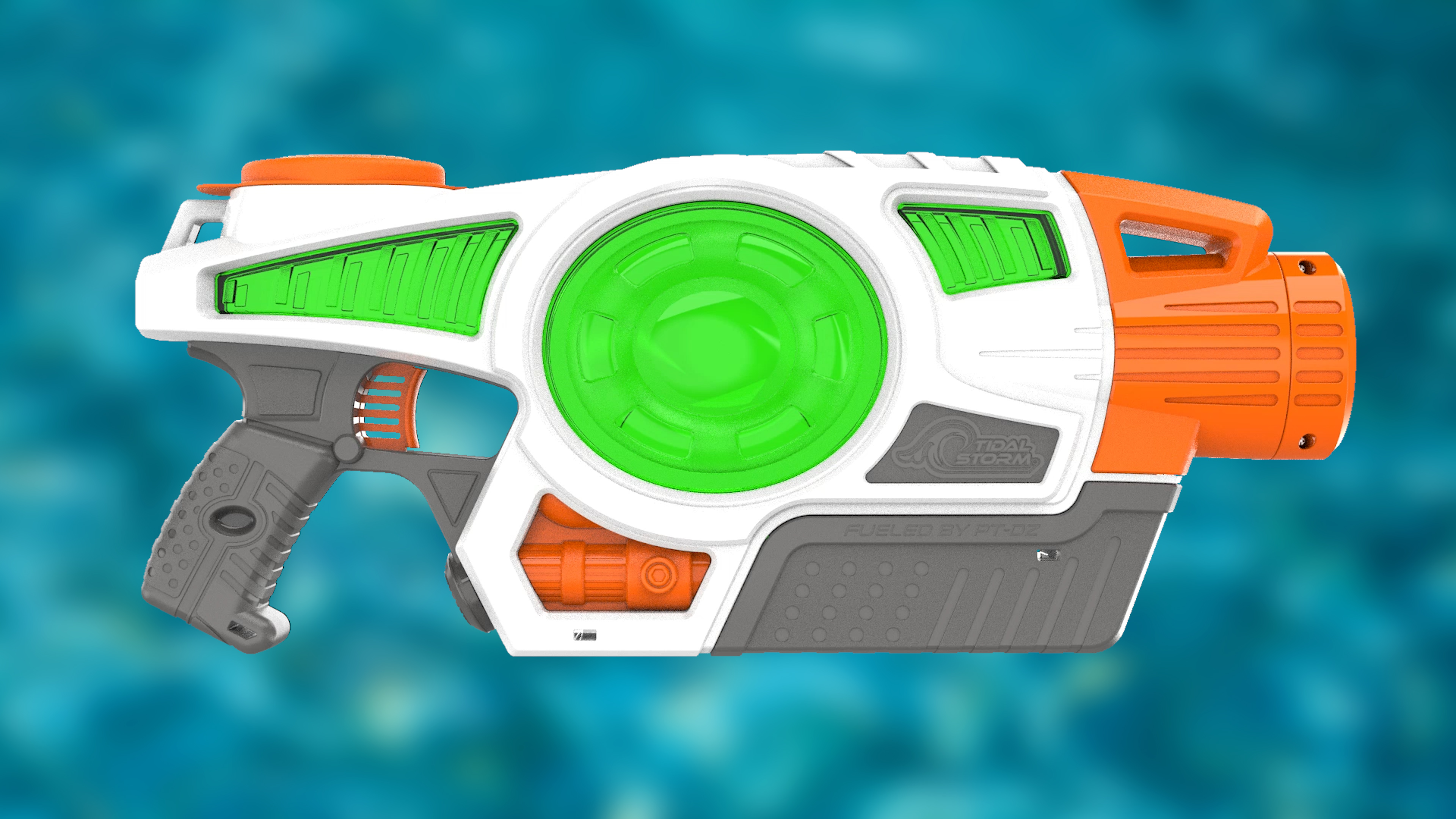 thumbnail video image 2 of Adventure Force Water Strike Blitz Stream Full-Auto Motorized Water Blaster, 2 of 8