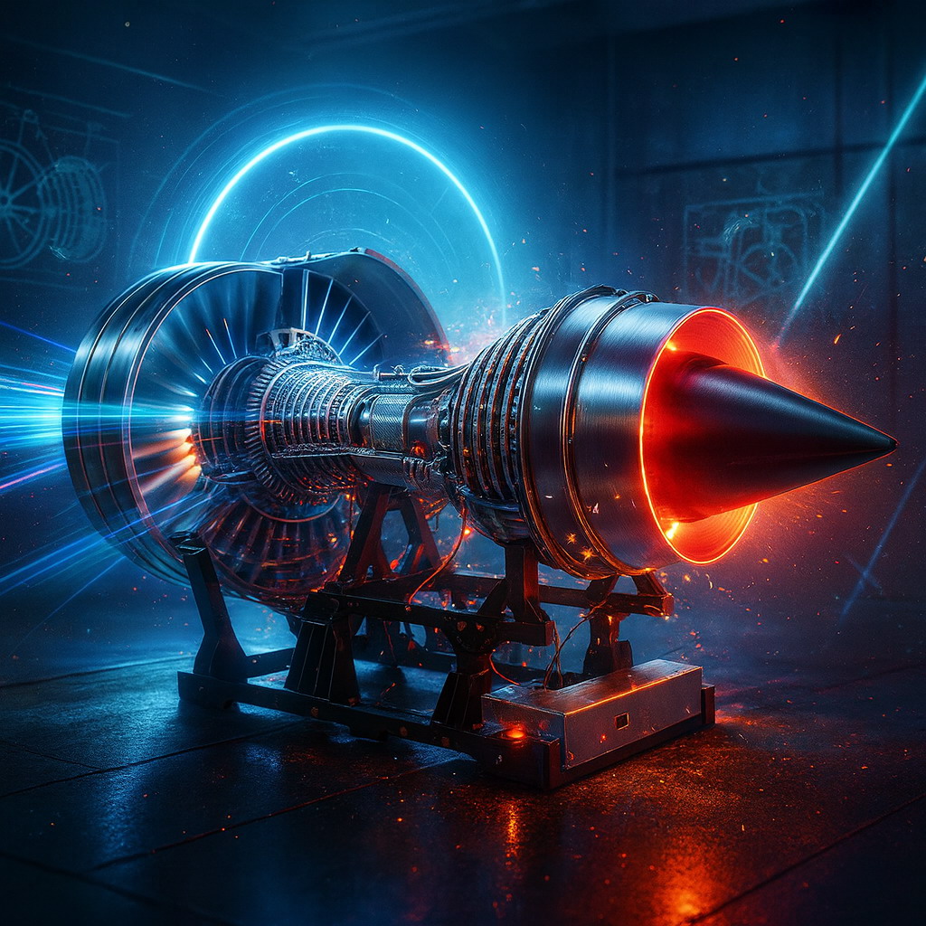 ENGINEKIT Rolls Royce Trent 900 Turbofan Engine Model Kit RTR for ...