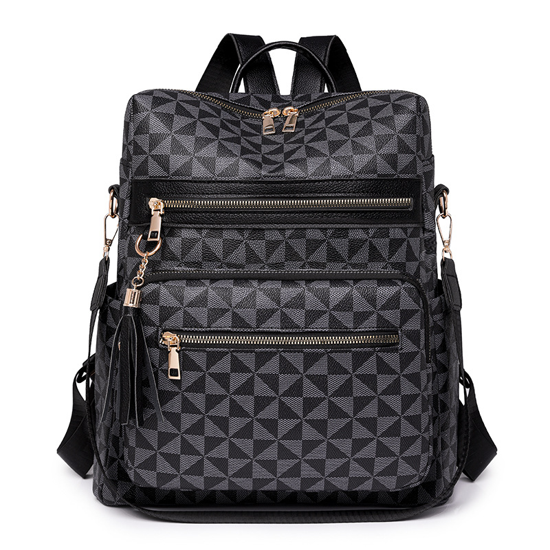 thumbnail video image 2 of PRIYAL Casual And Easy Women's Backpack with Large Capacity, Perfect for Travel, Shopping, And Multifunctional Use with Multiple Compartments, 2 of 14