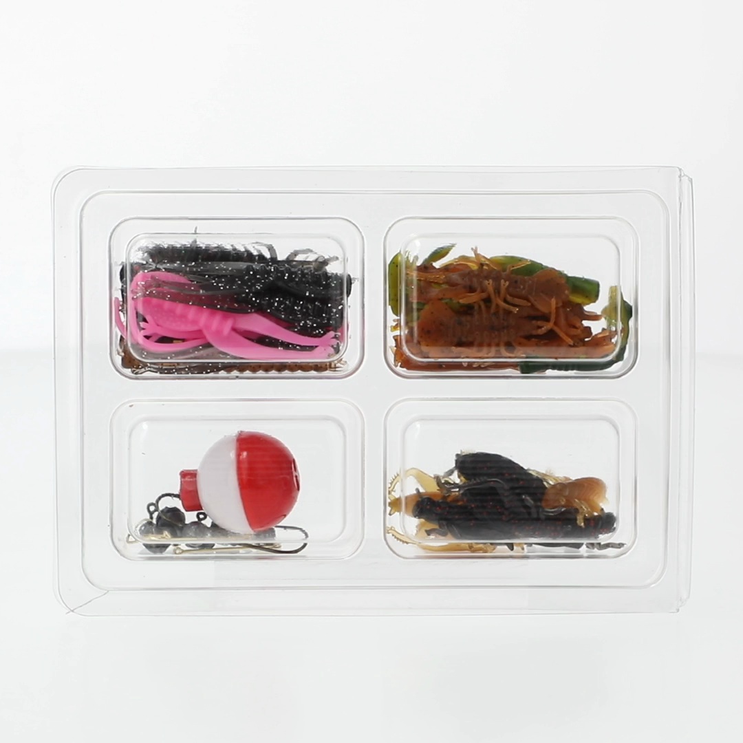 Ozark Trail 50 Piece Creek Pond Assorted Lure Kit with Crawfish