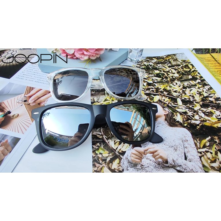 Joopin Polarized Rectangle Sunglasses, UV400 Protection  display picture 1