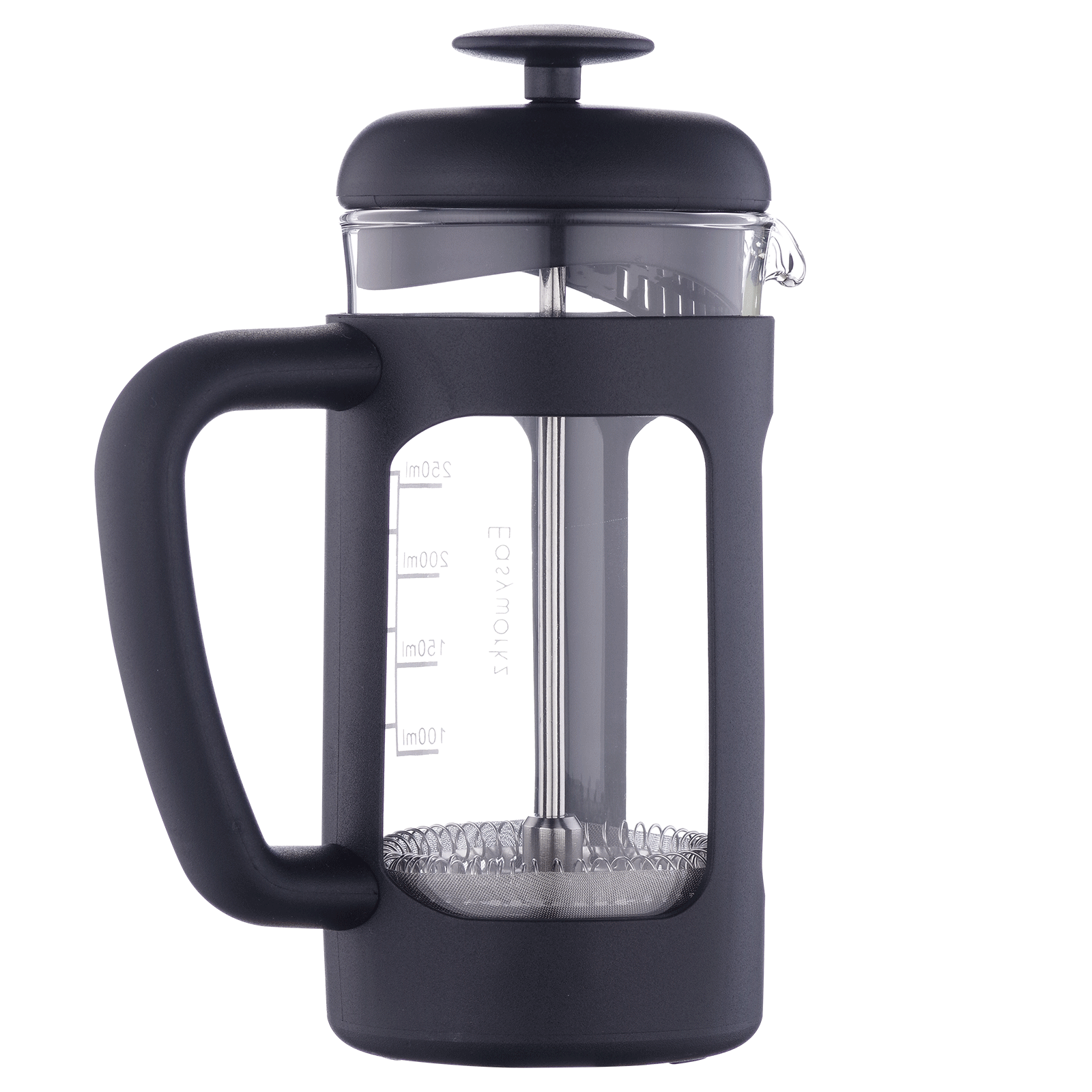 Easyworkz French Press 12 oz Coffee Tea Maker with Borosilicate Glass,Soft  Grip Handle