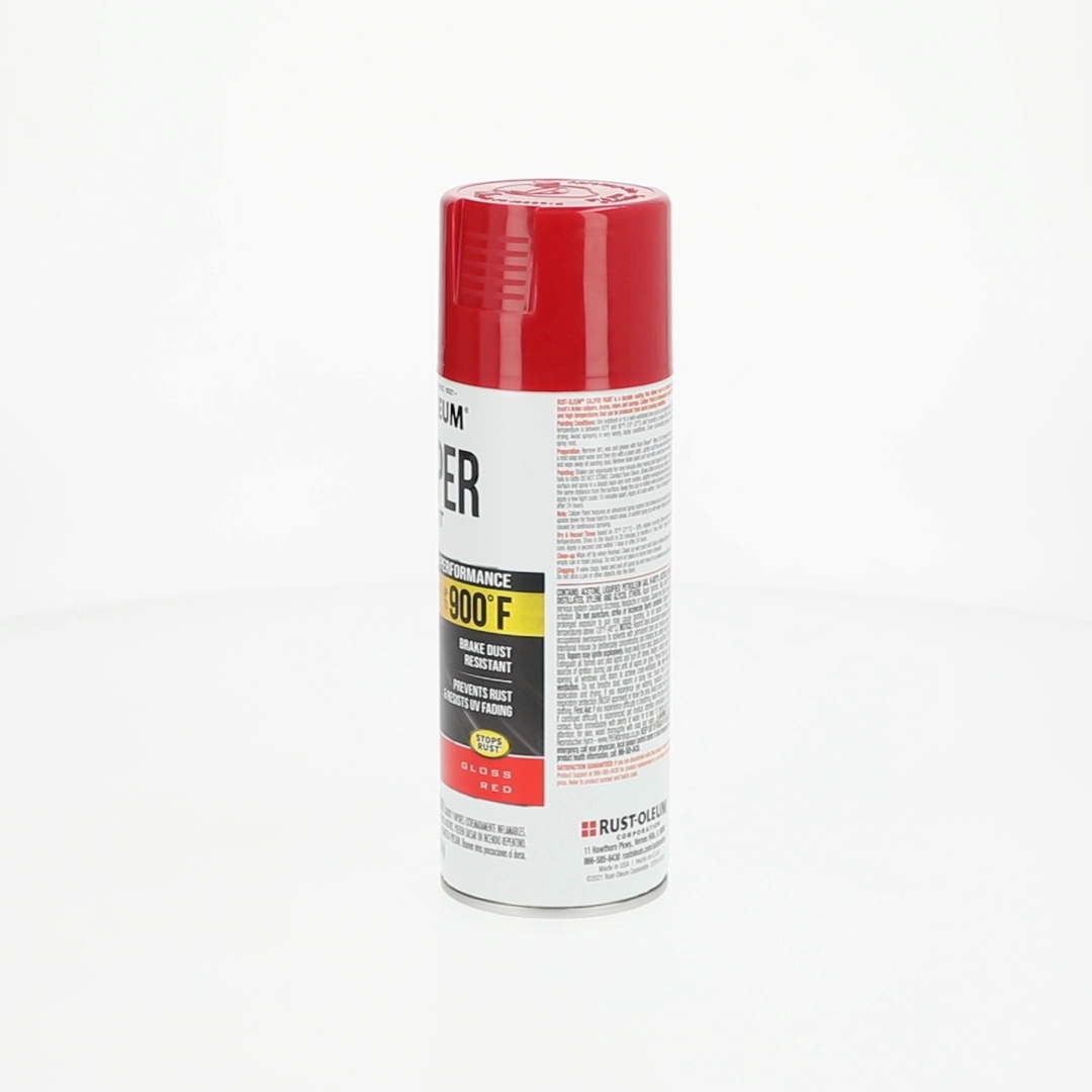 Rust-Oleum, Automotive Caliper Paint Spray, 251591, Red - Walmart.com