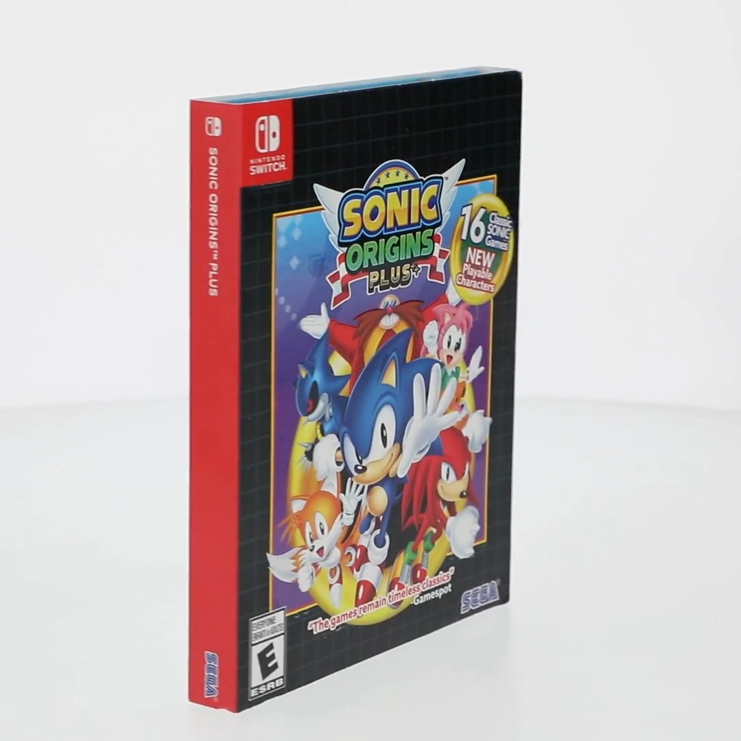 Sonic Origins Plus - SEGA Sonic Games for Nintendo Switch with 16