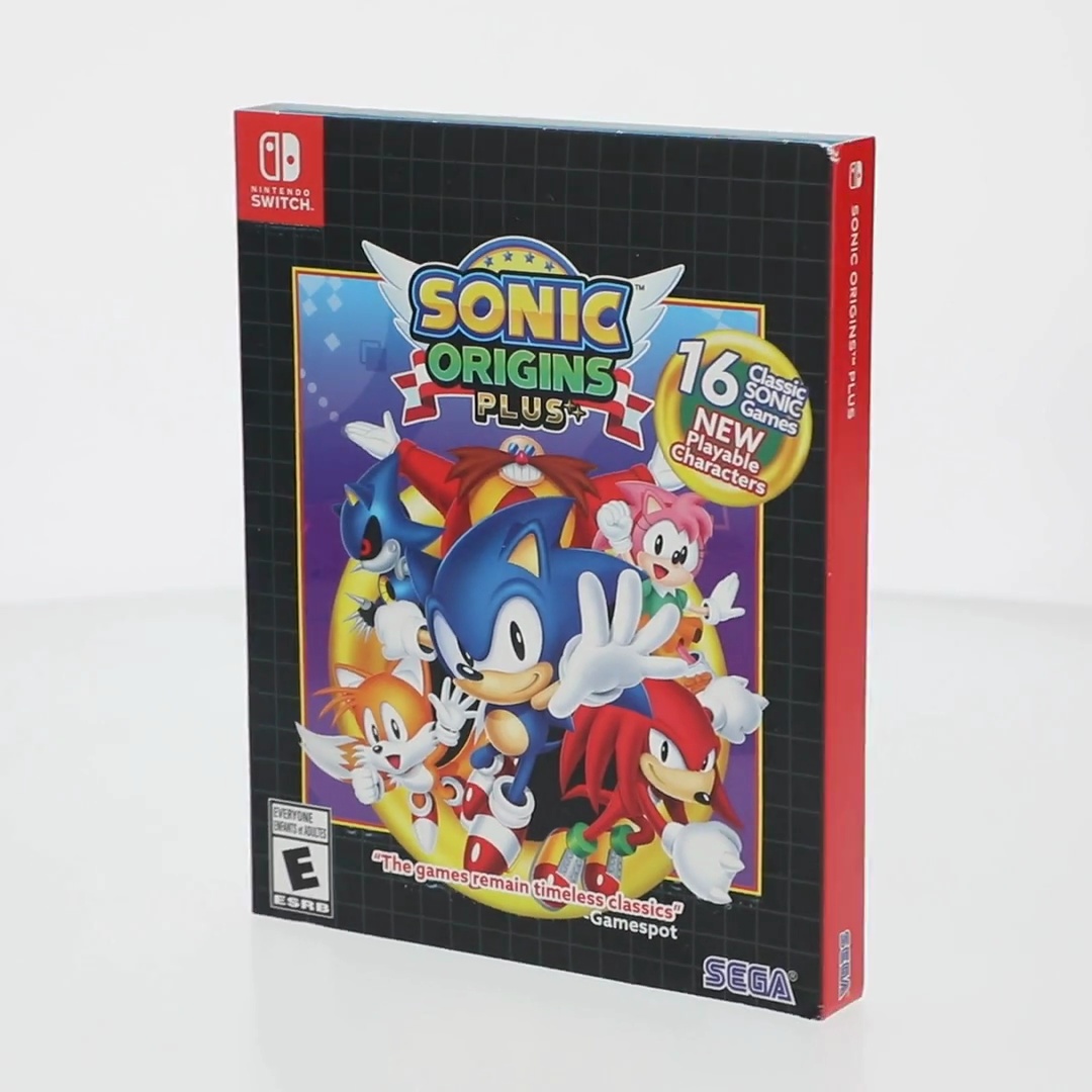 Sonic Origins Plus+ 限定版 Switch 海外正規品 新品 SEGA, Sonic Origins Plus, Nintendo Switch, Classic Remastered