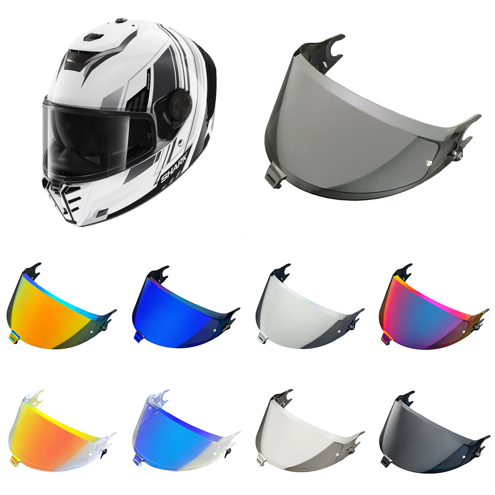 thumbnail video image 2 of Spartan GT Visor for SHARK Spartan GT Spartan GT PRO Spartan RS Helmet Visère Moto Shield Replacement Inner Coating Anti Fog, 2 of 4