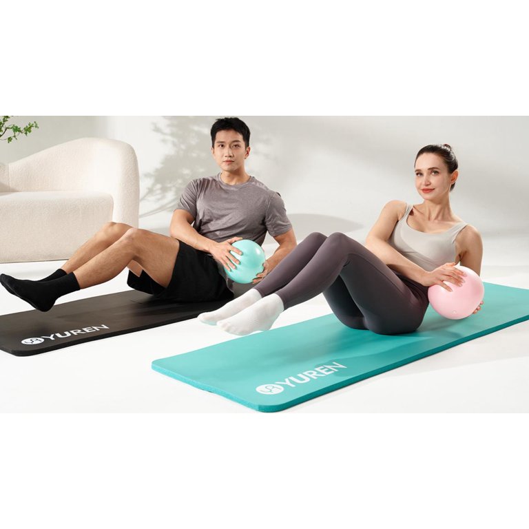 YR Thick Yoga Mat 15mm Hi-Density NBR Foam Exercise Mats for