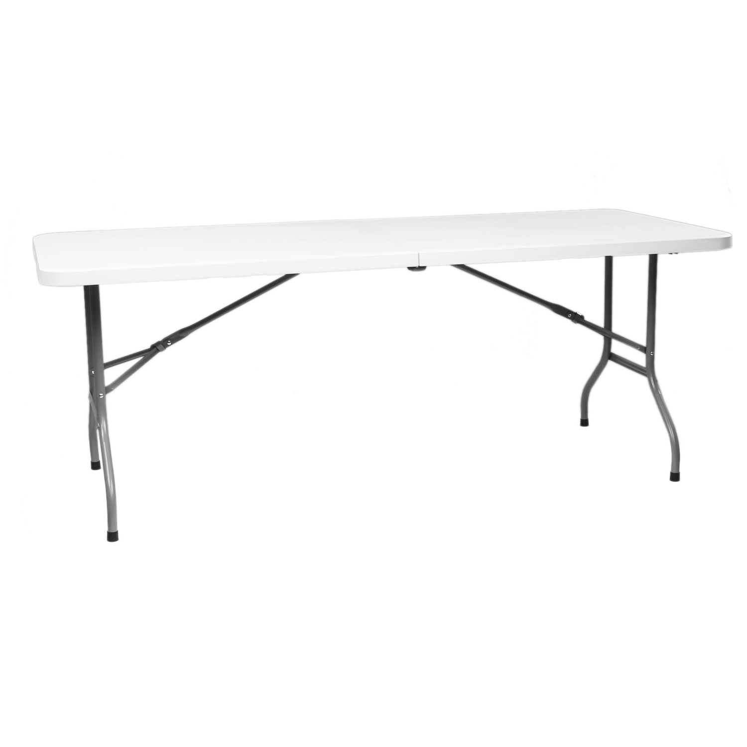 MoNiBloom 8Ft Folding Heavy Duty Table, Indoor Outdoor Portable