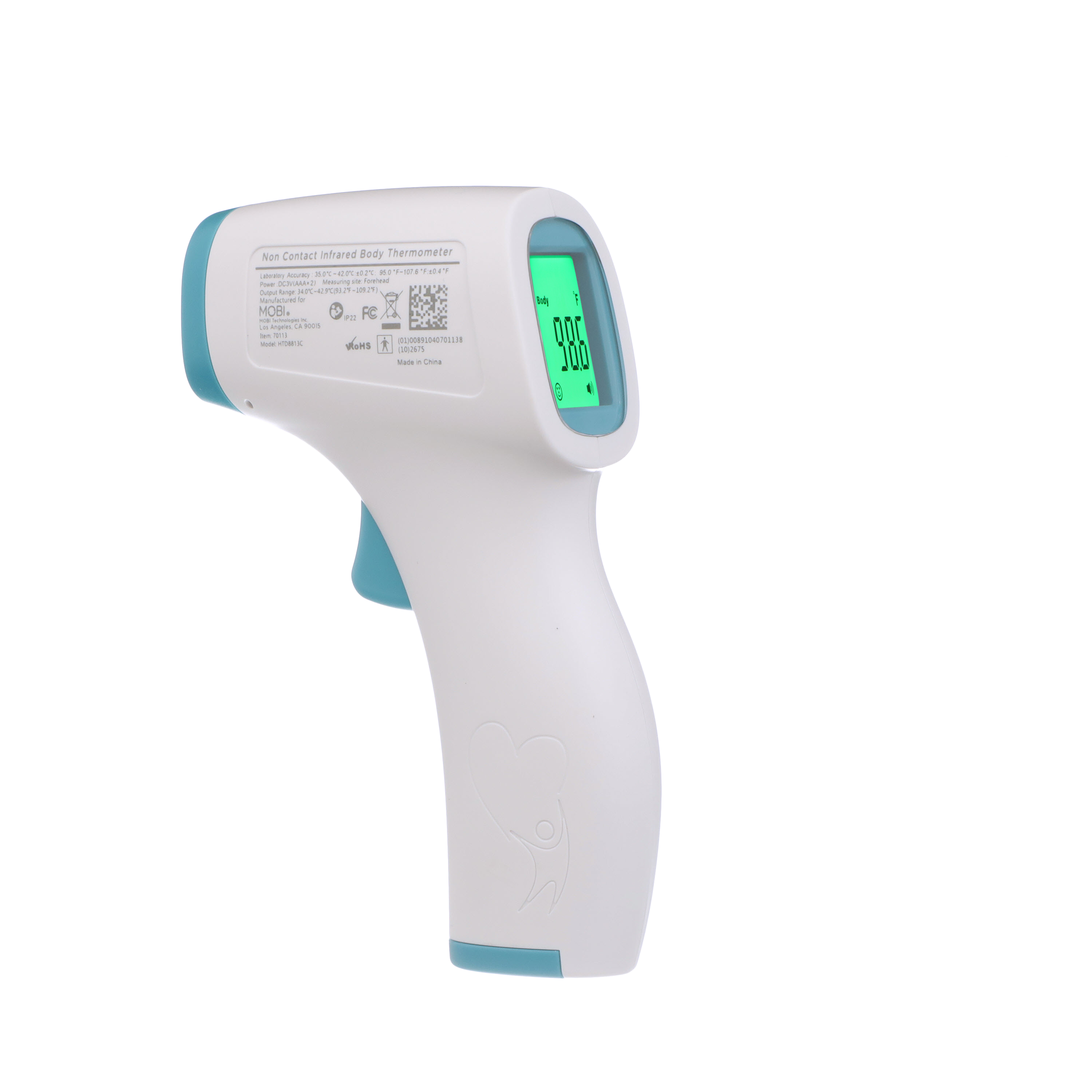 MOBI - Baby Non-Contact Forehead Digital Thermometer with Object