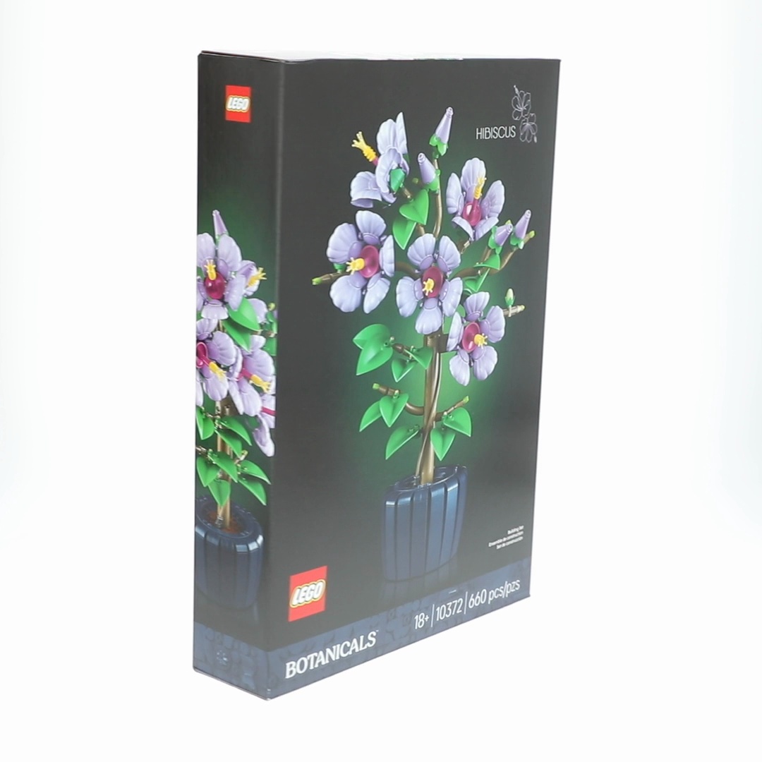 LEGO Botanicals Hibiscus Flower Building Set - Artificial Plant