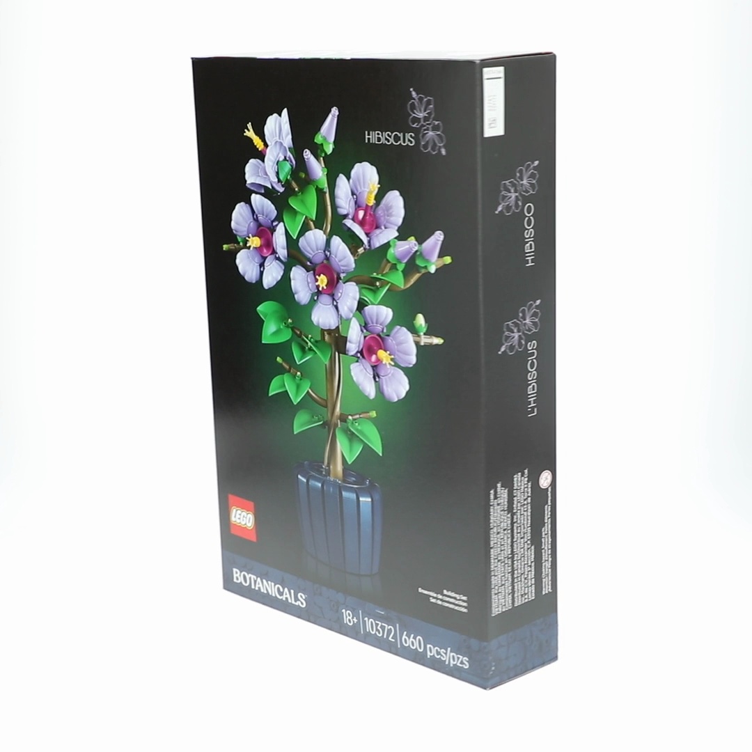 LEGO Botanicals Hibiscus Flower Building Set - Artificial Plant