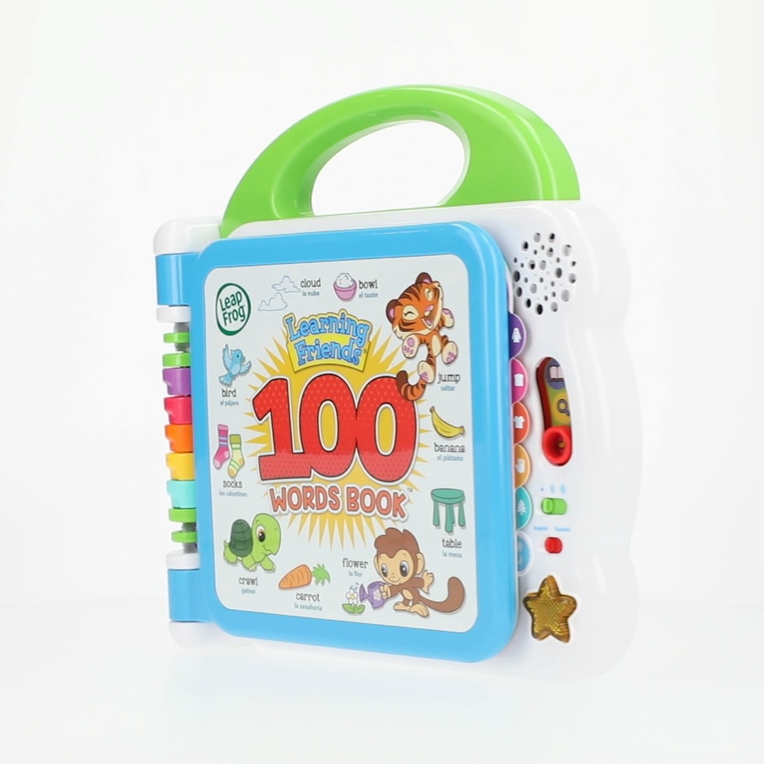 LeapFrog Bilingual Learning Friends 100 Words Electronic Book for