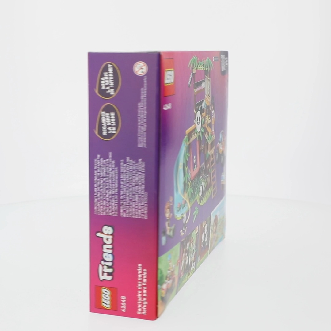 LEGO Friends Panda Sanctuary Animal Care Playset with Pandas
