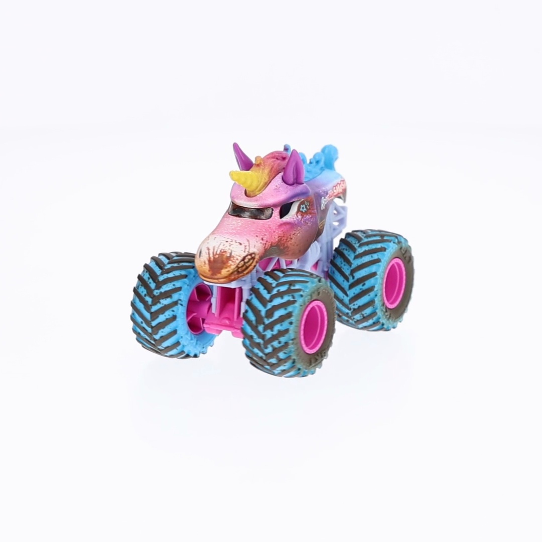 Monster Jam Mud Blasters Sparkle Smash Color Change Monster Jam