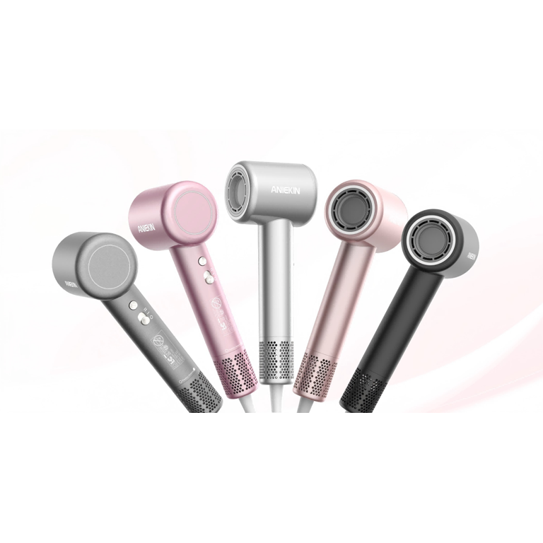 Hair Dryer, High-Speed Ionic Low Noise Blow Dryer with Brushless