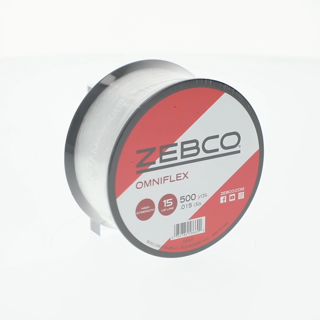 Zebco Omniflex Monofilament Fishing Line, 15-Pound Tested
