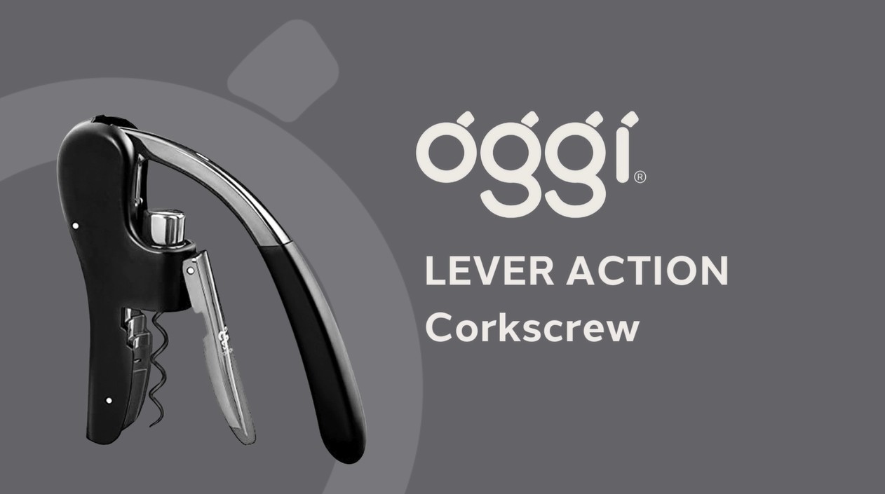 thumbnail video image 2 of Lever Action Corkscrew, 2 of 8