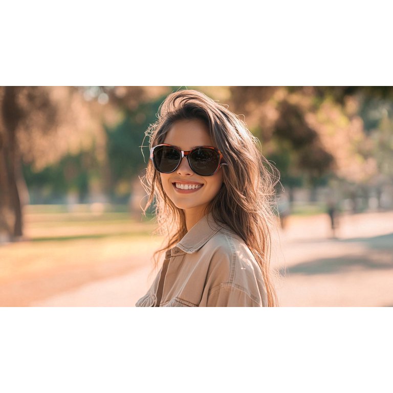TINHAO Oversized Fit Over Glasses Sunglasses for Women 