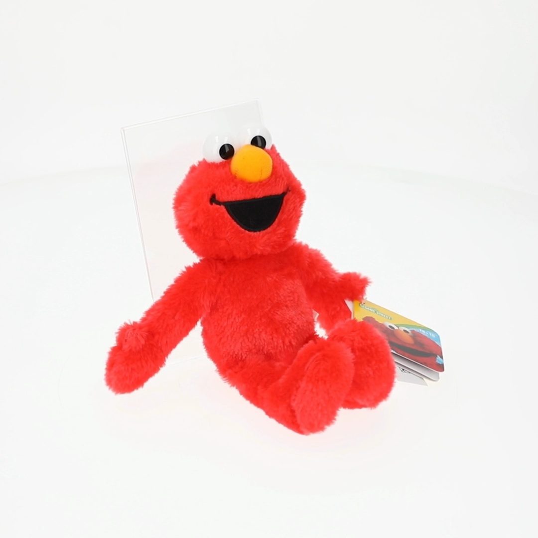 Sesame Street Friends 8-inch Elmo Soft Doll for Toddlers, Big