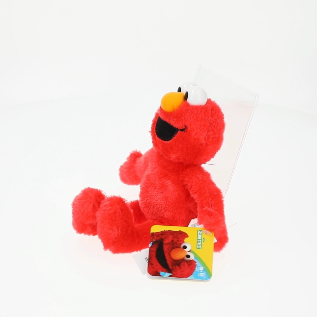 Sesame Street Friends 8-inch Elmo Soft Doll for Toddlers, Big