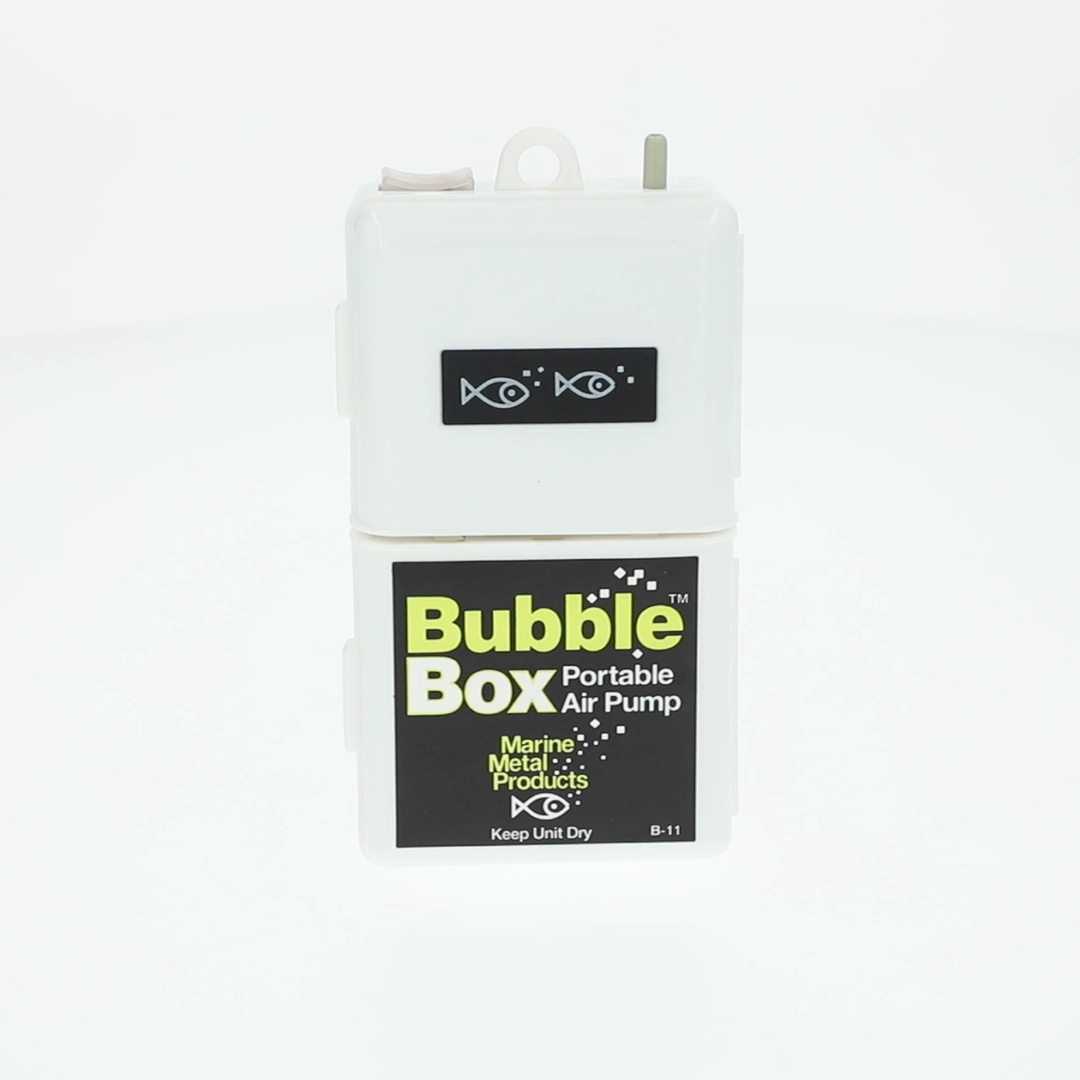 bubble box for fish MARINE METAL Livewell Kit WITH Box, LWK-11 cooler or ice chest into a portable live well Marine Metal Products Bubble Box
