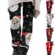 thumbnail video image 2 of SNOWSONG Christmas Leggings for Women, Plus Size Leggings Women's Fashion Comfortable Slim Fit Print Casual Pants Leggings Yoga Pants, Womens Leggings, Tummy Control Leggings Red M, 2 of 5