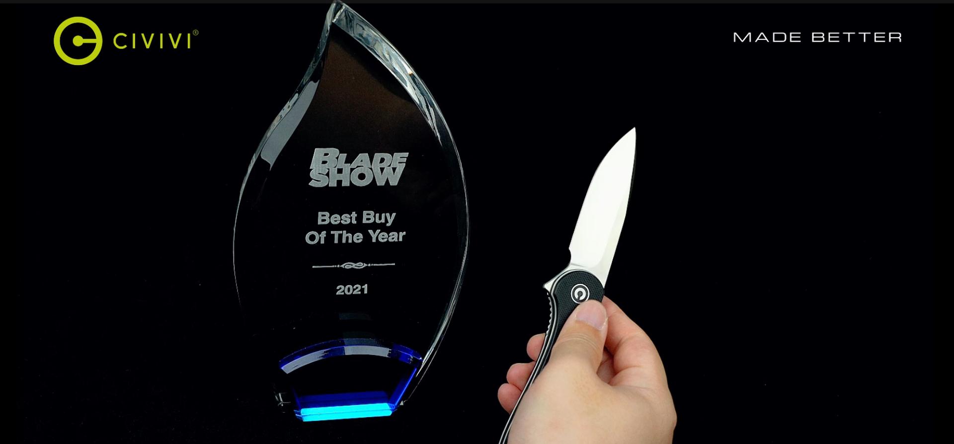 thumbnail video image 3 of CIVIVI Elementum Folding Pocket Knife for Men and Women, 2.96" D2 Satin Blade, Black G10 Handles, Ideal for Utility Gift C907A, 3 of 9