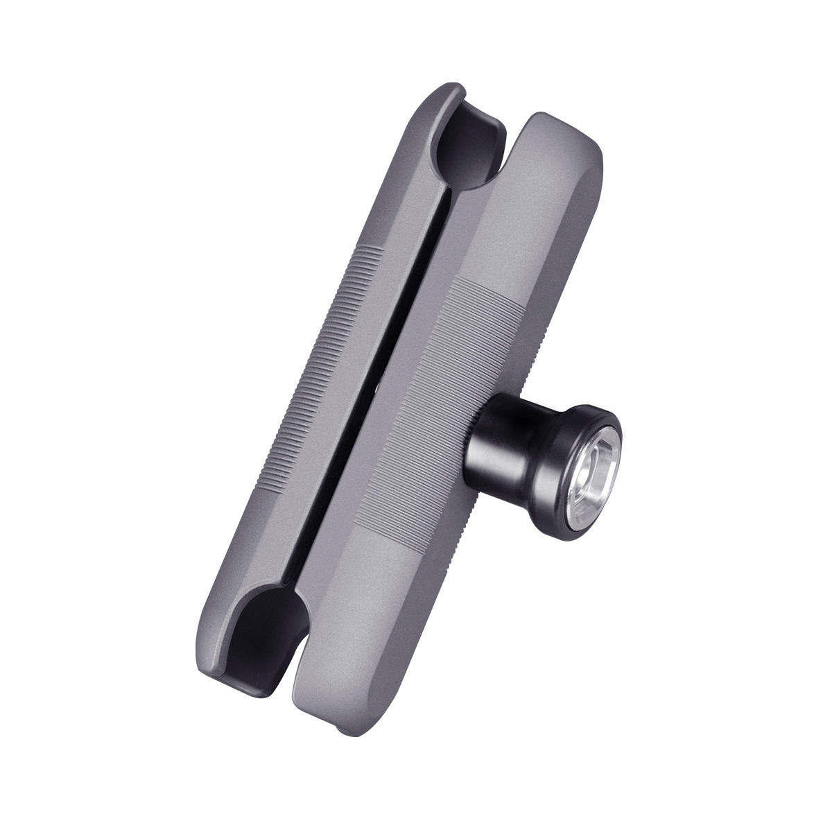 thumbnail video image 2 of FANAUE Anti-Theft Aluminum Alloy Double Socket Arm Compatible with RAM Mounts B Size 1'' Ball Mounting Base Bike Motorcycle Phone Holder (Medium Arm), 2 of 12