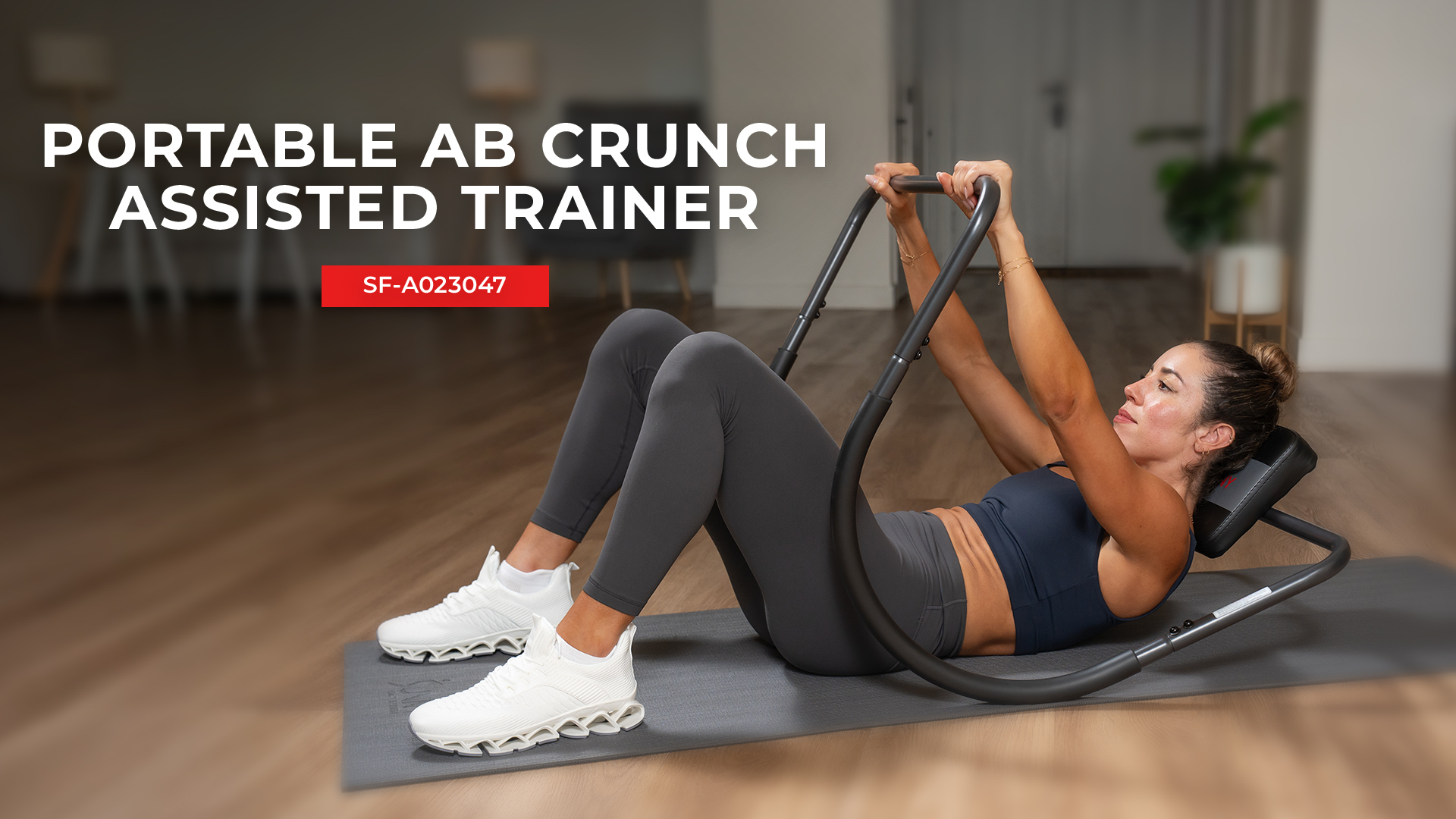 Sunny Health & Fitness Portable Ab Crunch Machine SF-A023047 - Walmart.com