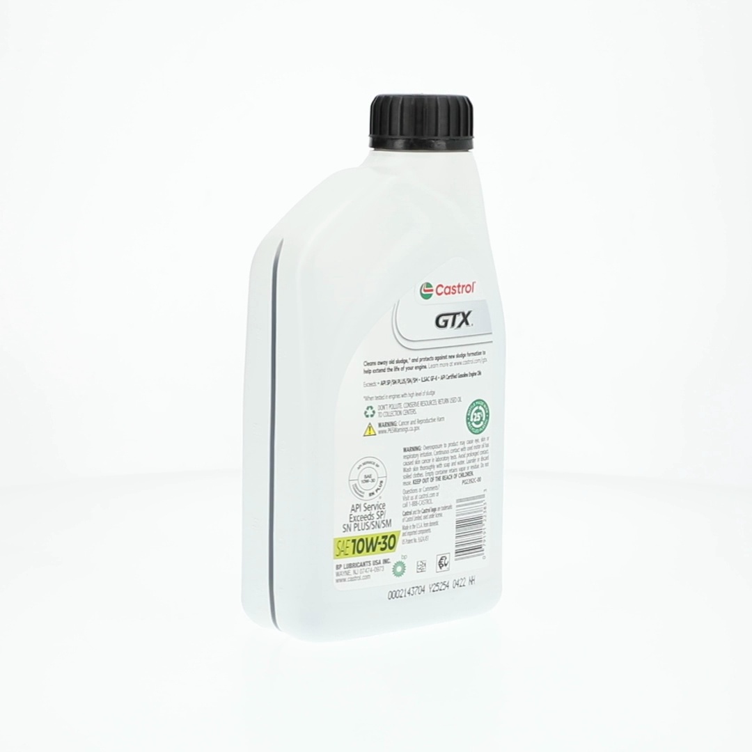 Castrol GTX 10W-30 Conventional Motor Oil, 1 Quart - Walmart.com