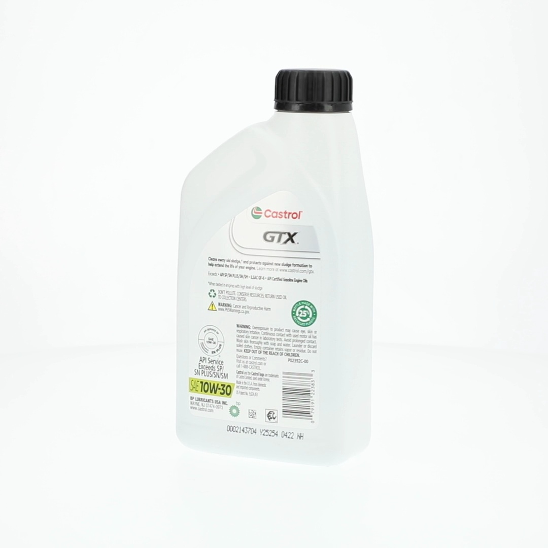 Castrol GTX 10W-30 Conventional Motor Oil, 1 Quart - Walmart.com