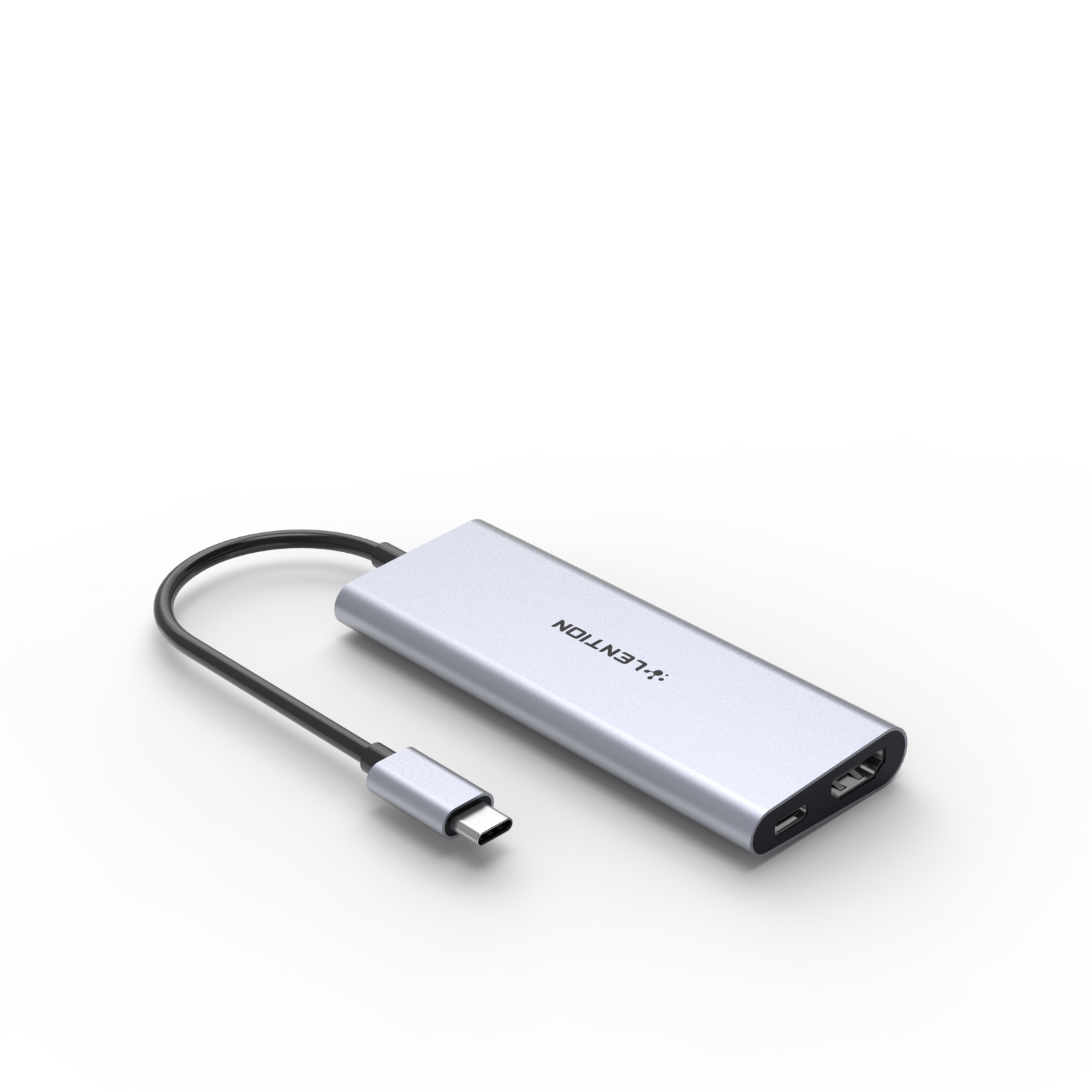 LENTION Hub USB C, 6 En 1 Adaptador USB C a HDMI 4K, Ladrón USB C  con,Puerto USB C para Datos, 3 USB 3.0, PD 100W Compatible con MacBook  Pro/Mac Air