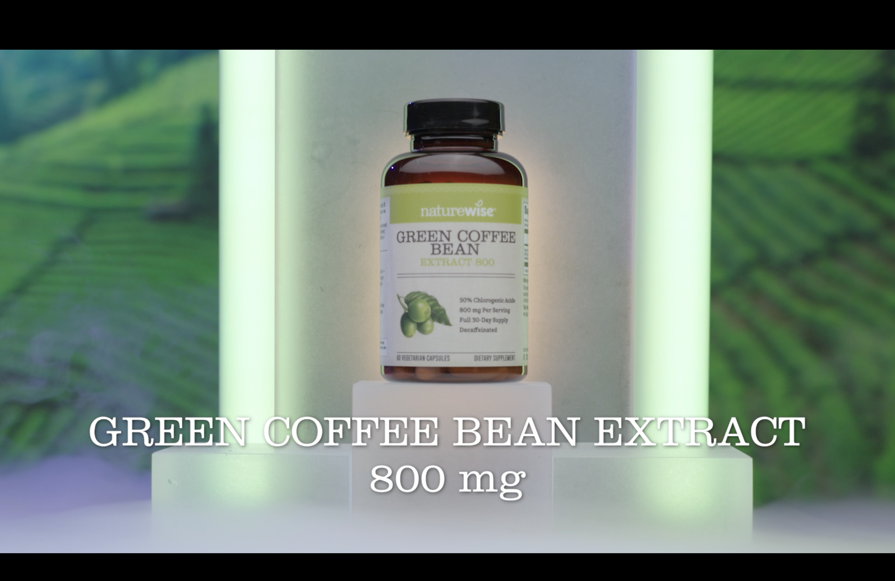 thumbnail video image 2 of NatureWise Green Coffee Bean Extract - Vegan, Non-GMO - 60 Capsules[30-Day Supply], 2 of 11