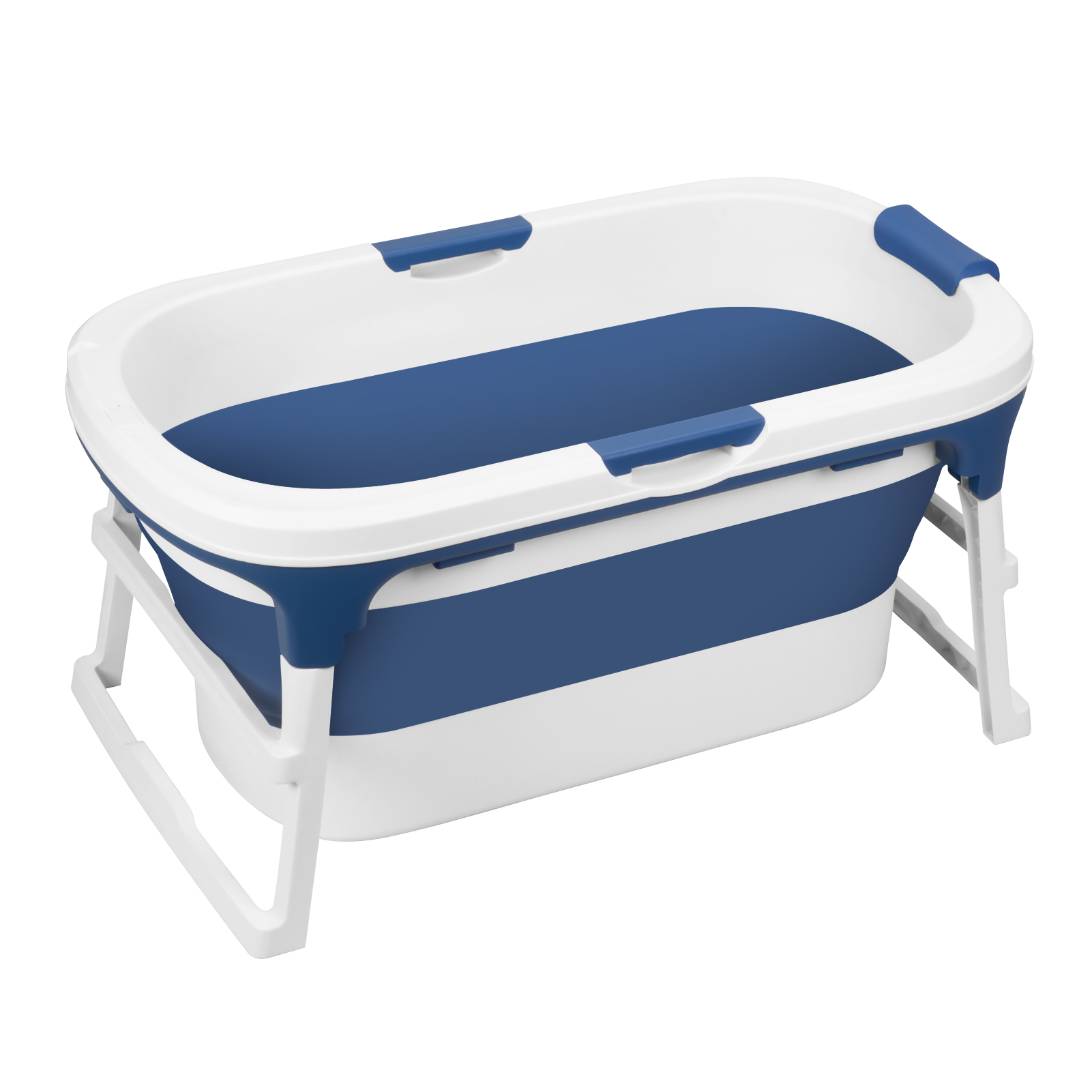 thumbnail video image 2 of 43 inch Foldable Bathtub,Large Collapsible Tub with Handle,Freestanding Surround Collapsible Bathtub,No Lid,Hot Bath,Ice Bath, 2 of 9