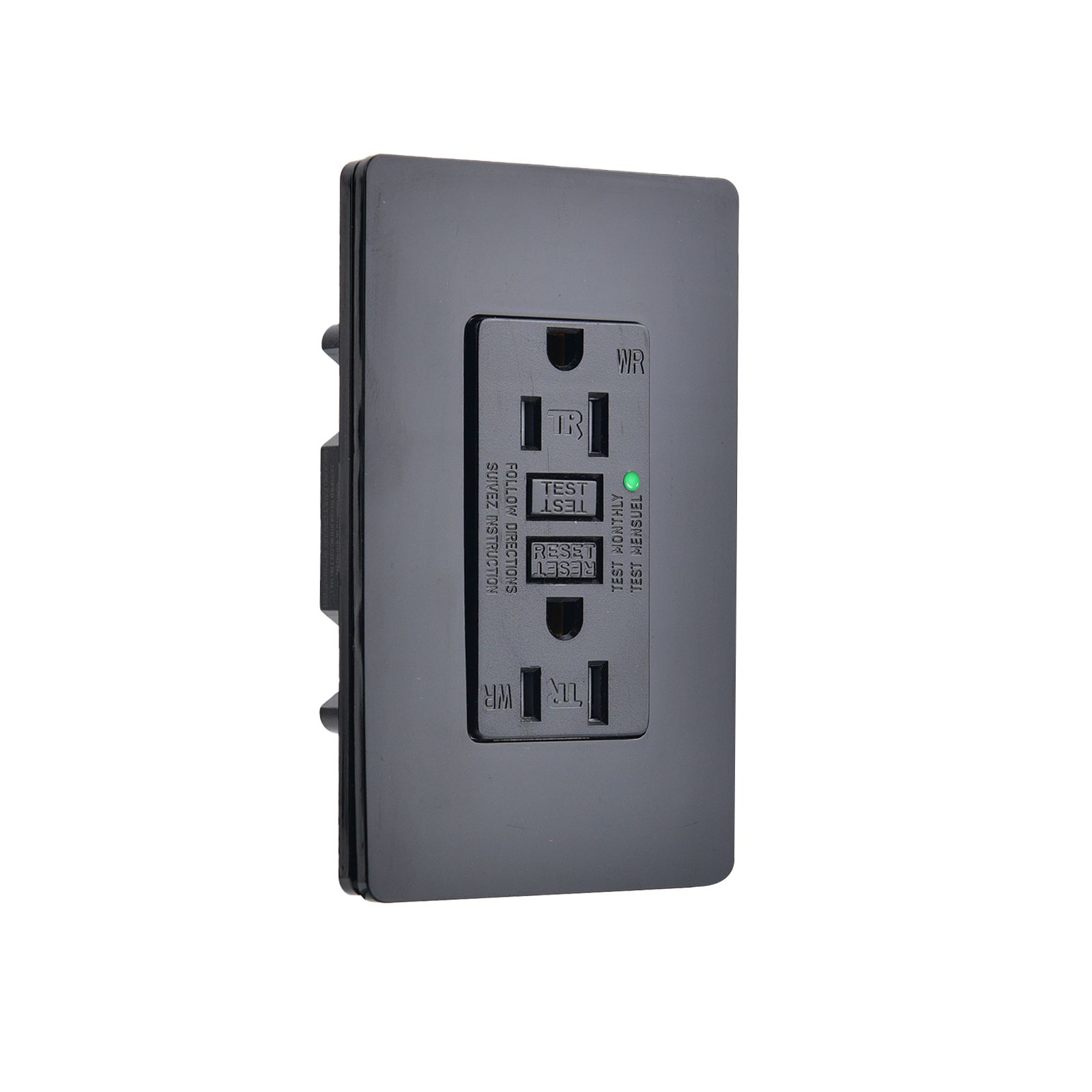 thumbnail image 2 of ELEGRP GFCI Outlet 20 Amp, Self-Test GFI Electrical Bhutan 2 of 13