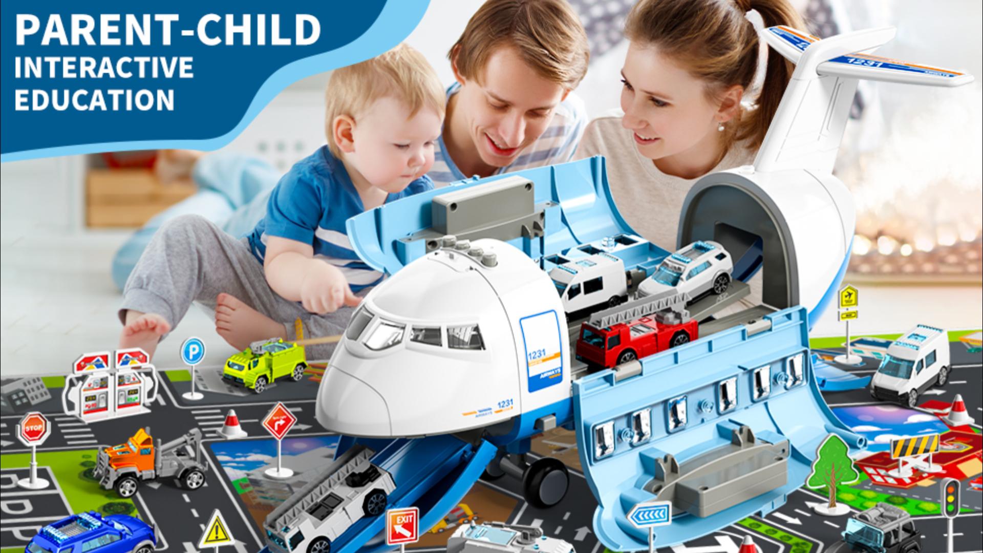 Lucky Doug Plane Toys for Toddlers Ages 1-6, Toddlers Airplane