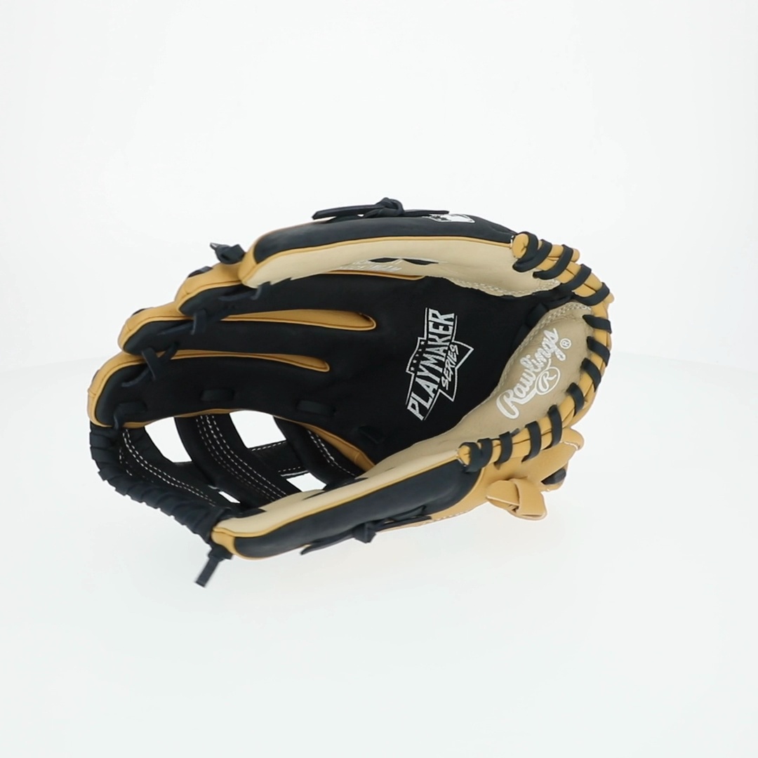 Rawlings 軟式グローブ PLAYMAKER SERIES 美品 Rawlings Playmaker Series Youth Baseball Glove, Camel/Navy, 11.5