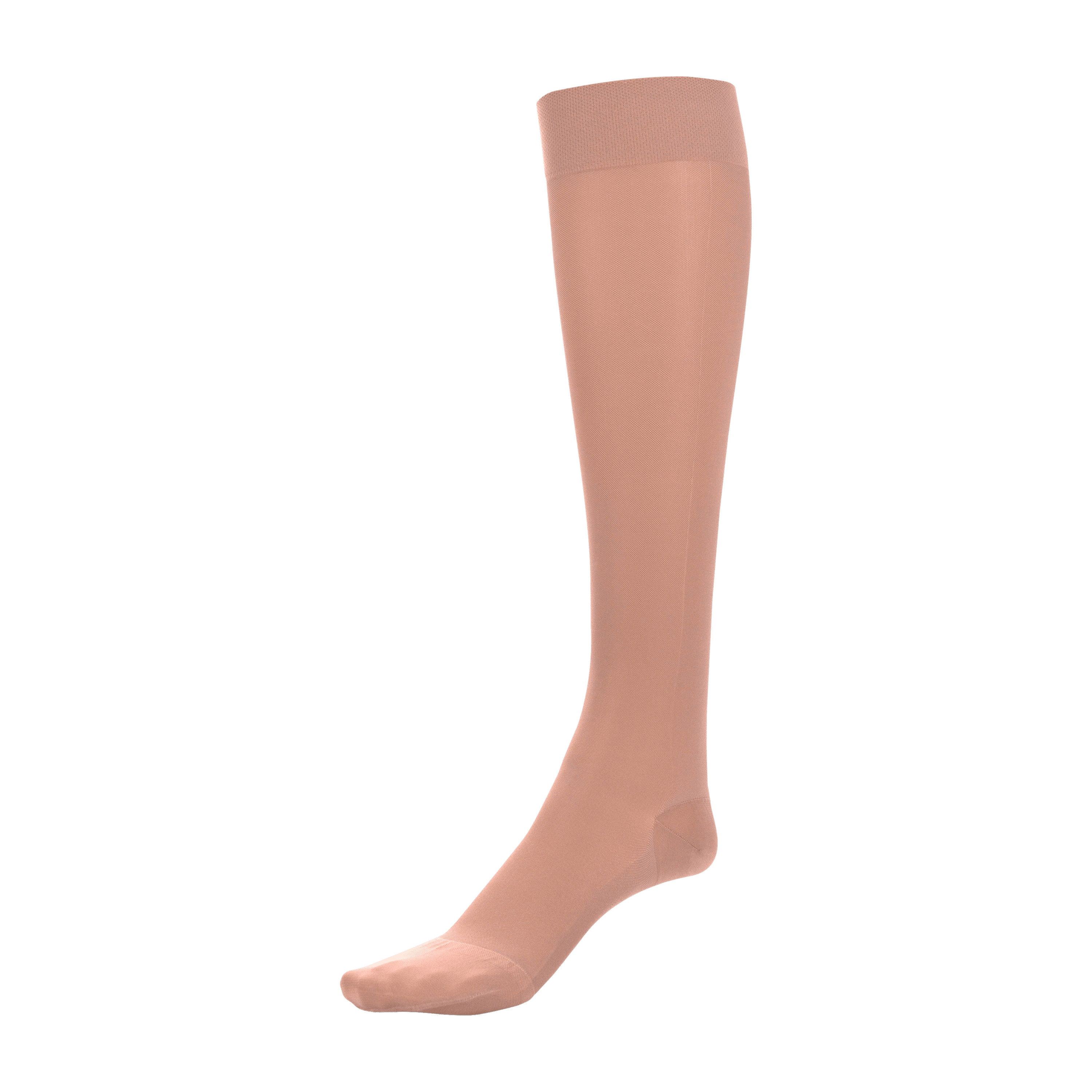 Plus Size Womens Support Socks for Varicose Veins 15-20mmHg - Nude, 7XL