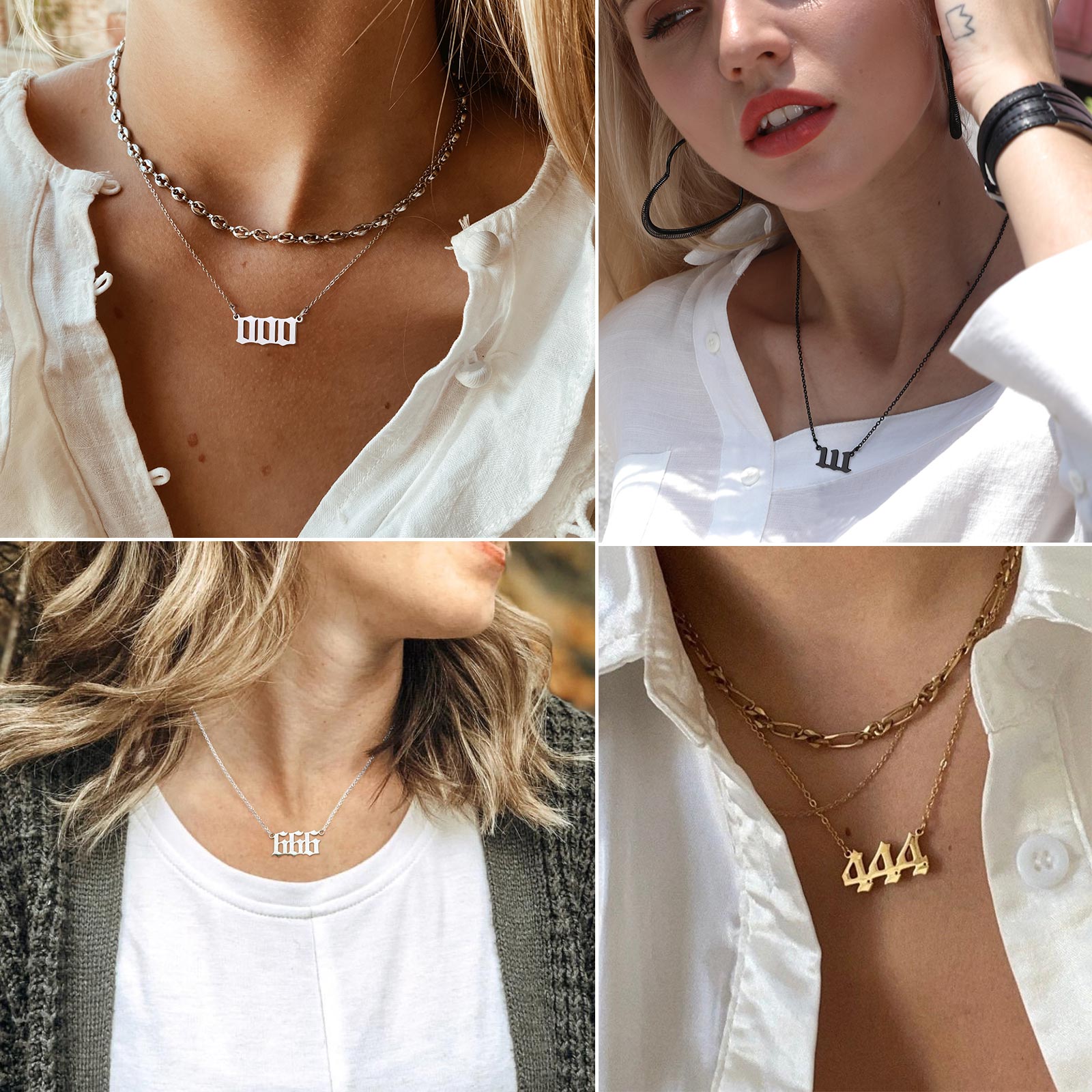 thumbnail video image 2 of FindChic Birth Year Necklaces for Women Men, Stainless Steel 2002 Old English Birth Year Number Pendant Necklace Birthday Mothers Day Jewelry Gifts Mom Her Wife, Gold Plated, 2 of 9