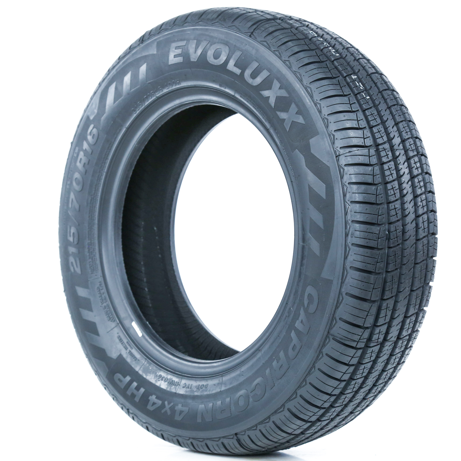 Evoluxx, Passenger Tire, 215/70R16, All Season, 55,000 Mile Tread