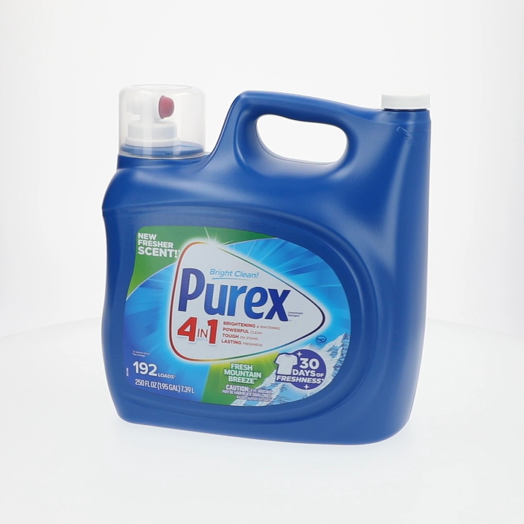 Purex, Liquid Laundry Detergent, 250 fl oz, 192 Loads - Walmart.com